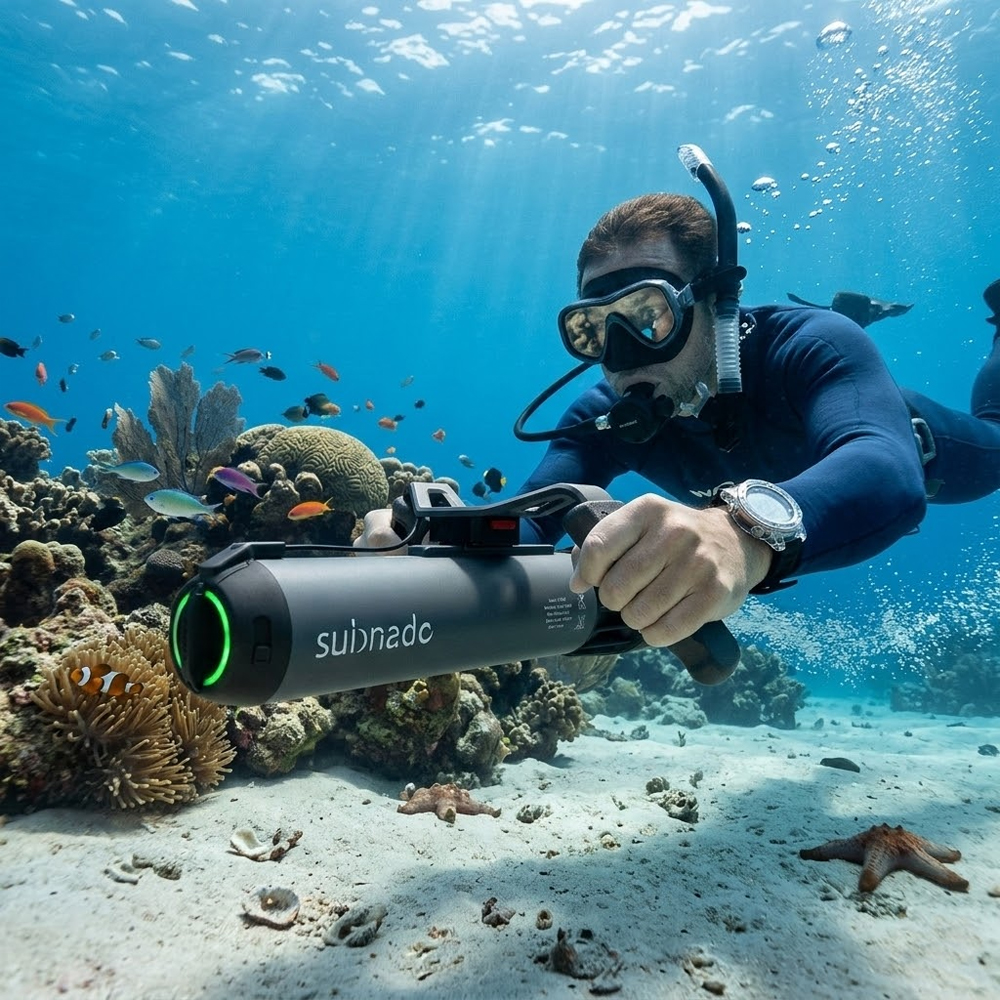 Subnado Standard onderwater scooter grijs 4