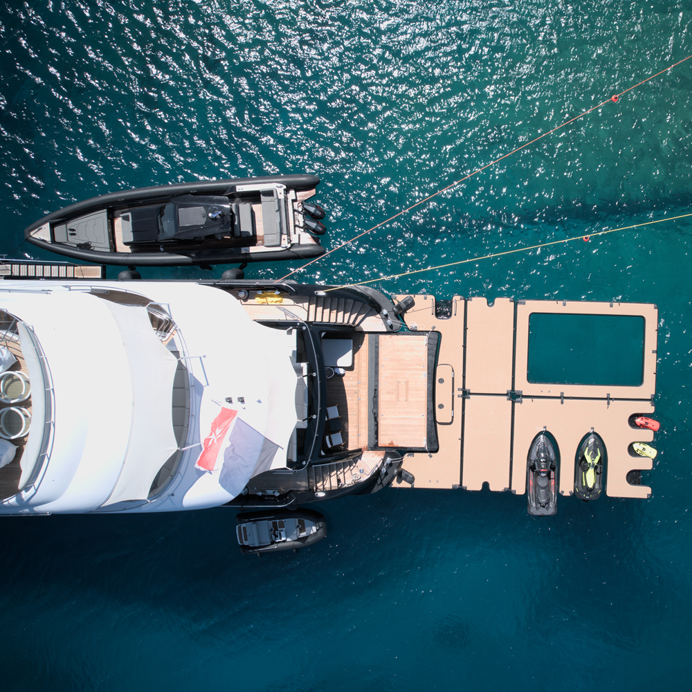 SeaRaft Teak deck opblaasbaar zwembad medium 4