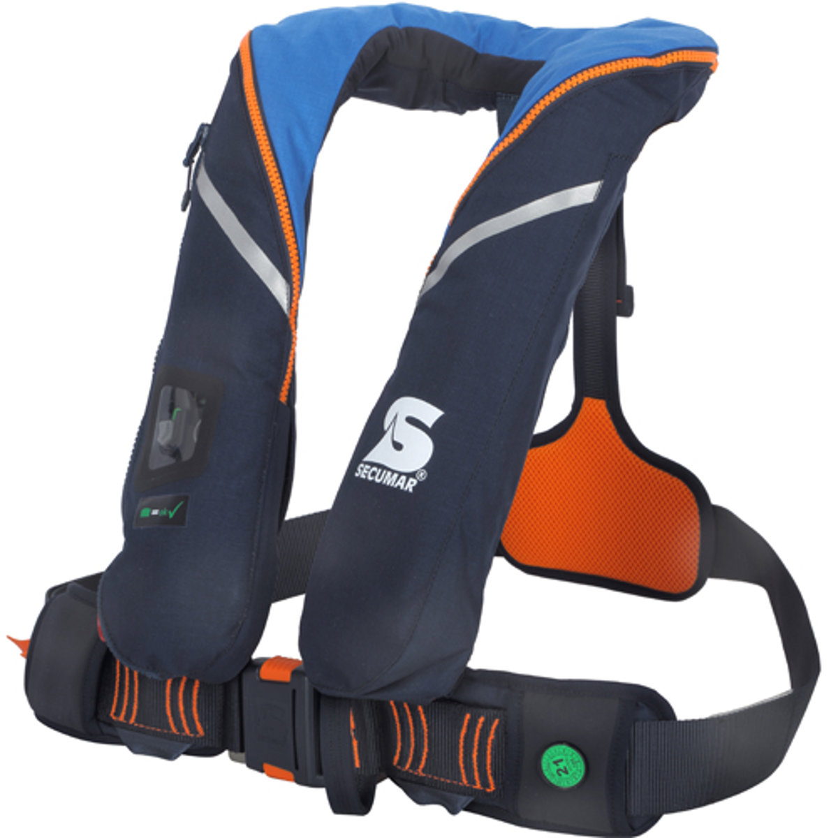 Secumar reddingsvest survival 220N blauw / oranje 3