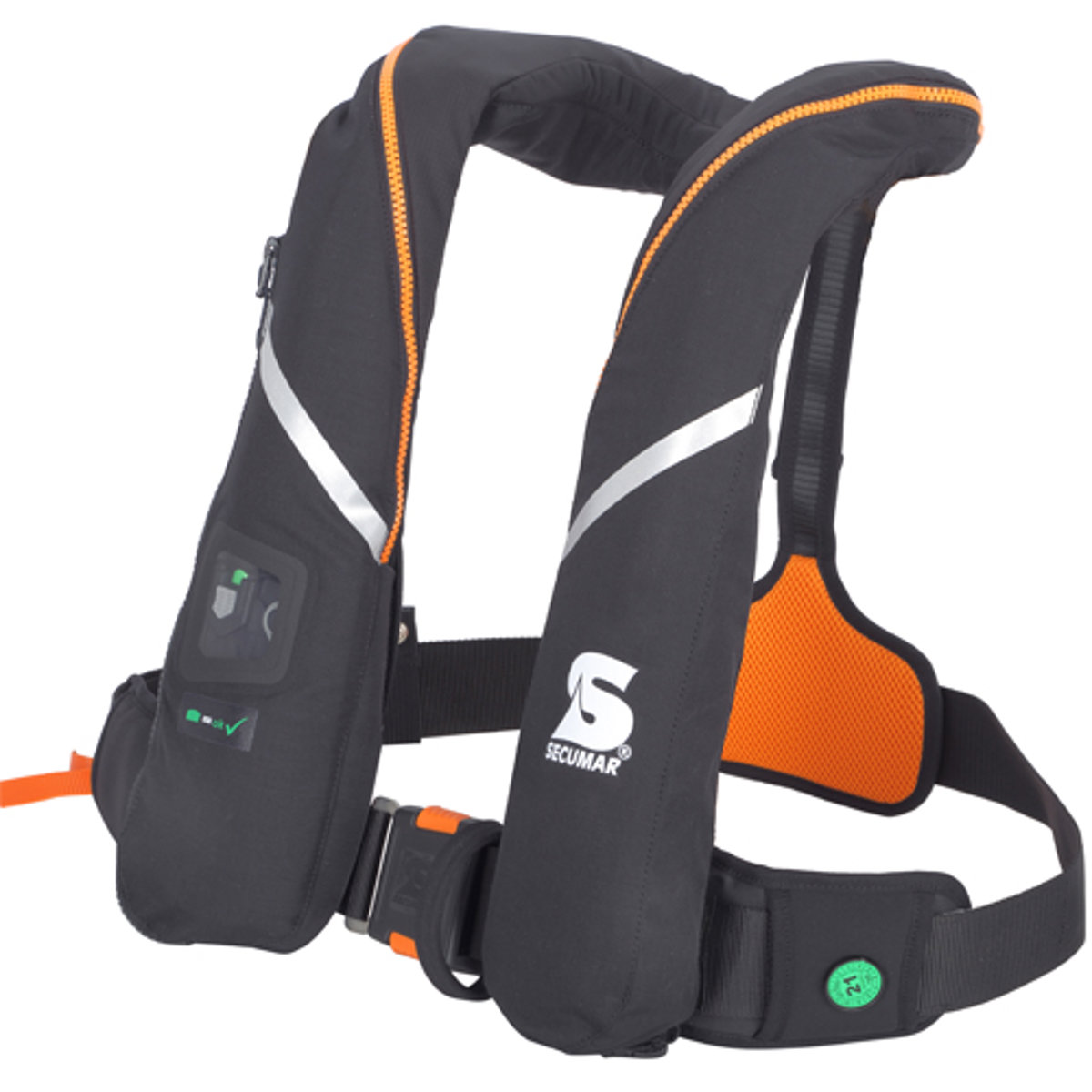Secumar reddingsvest survival 275N zwart / oranje 3