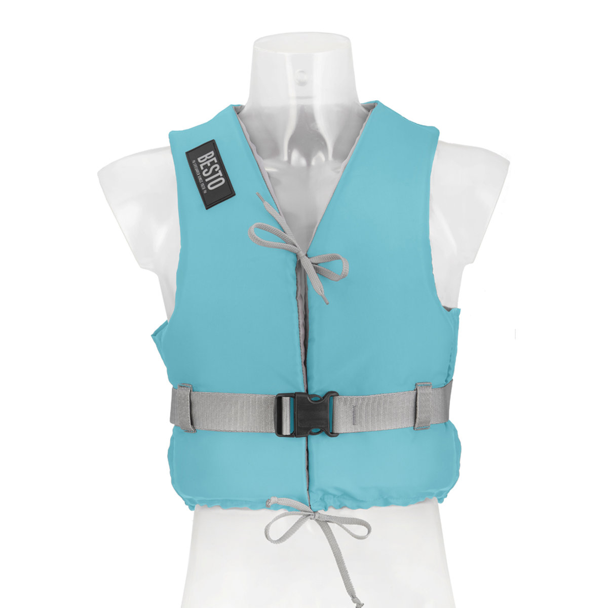 Besto dinghy 50N zwemvest aqua blauw foto 1