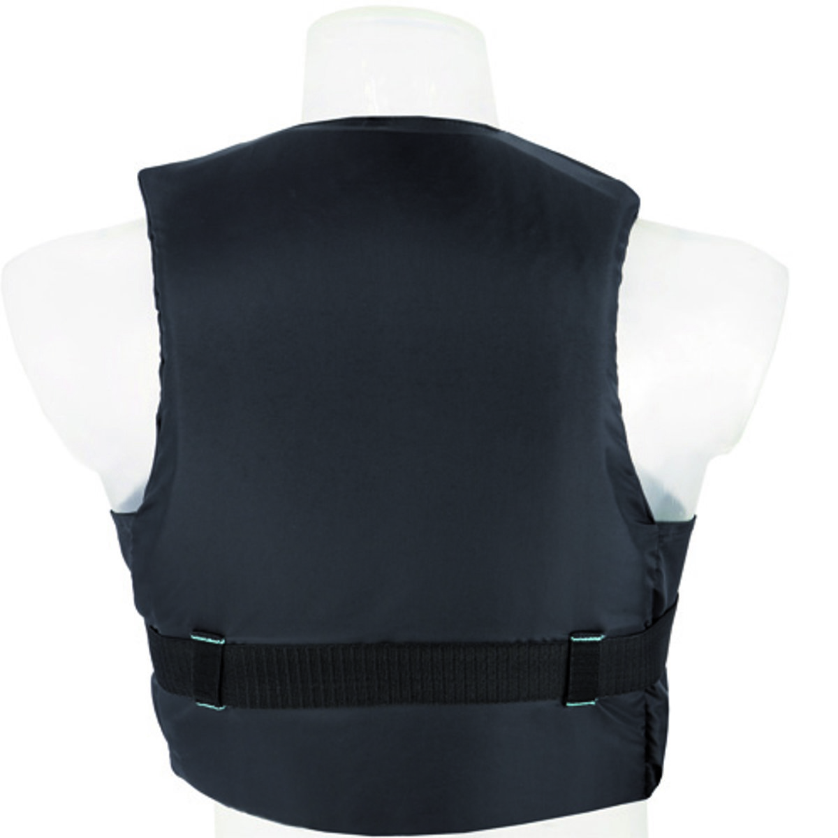 Besto dinghy met rits 50N zwemvest zwart/blauw 2