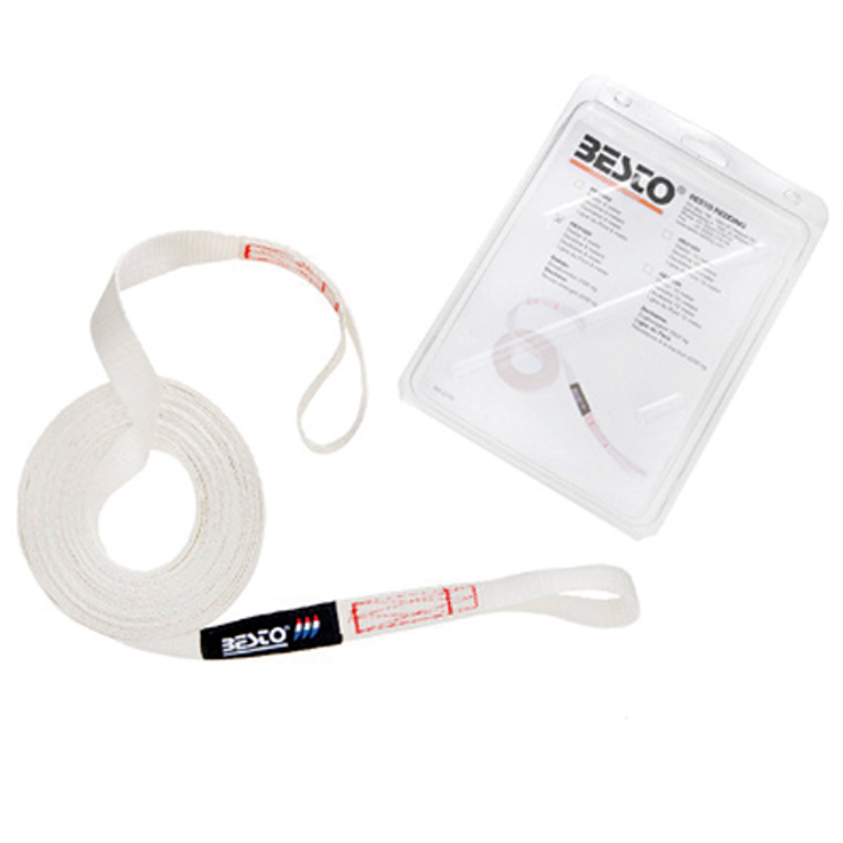 Besto looplijn 12m 25mm met 2 ogen 2