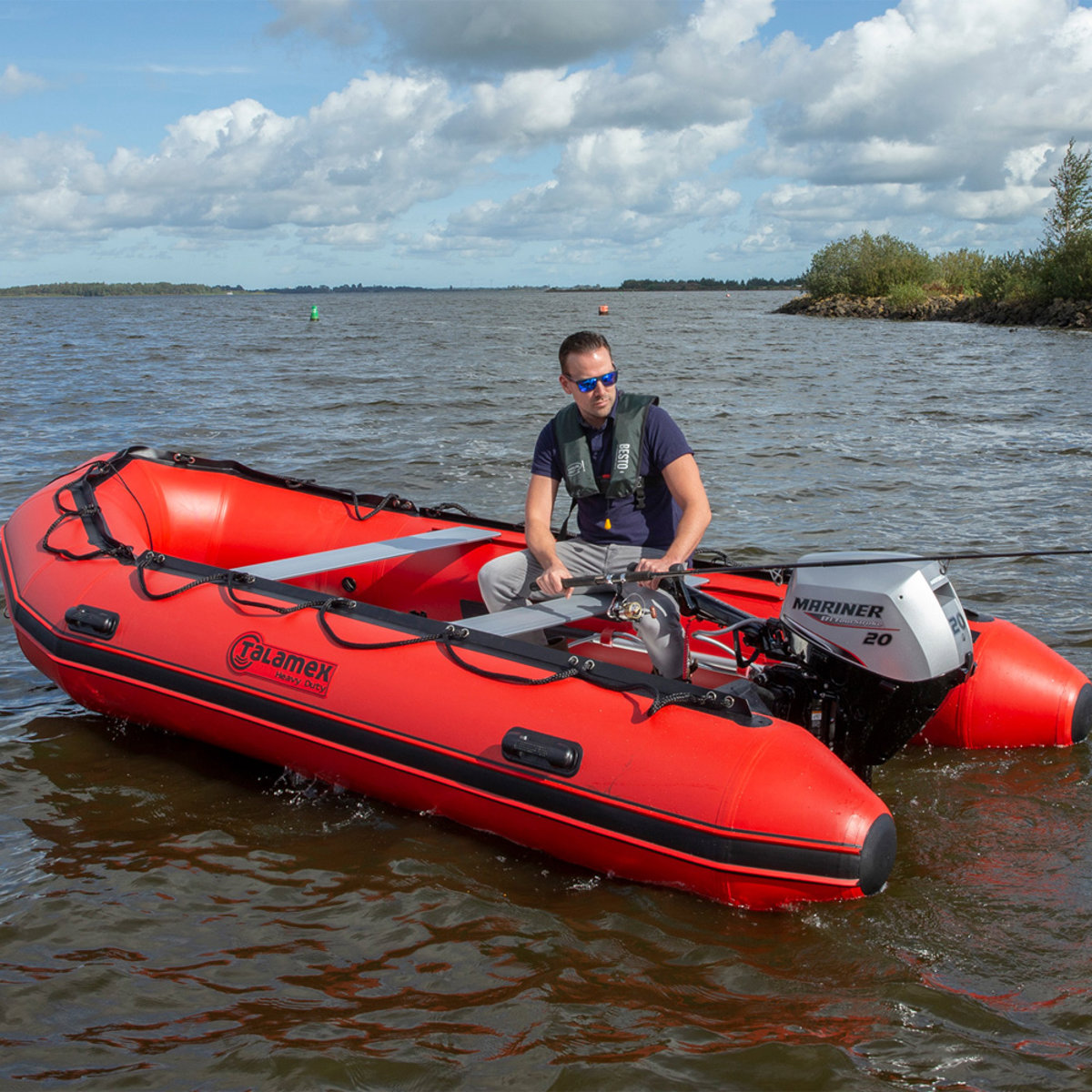 Besto handmatig reddingsvest voor vissers 300N 3