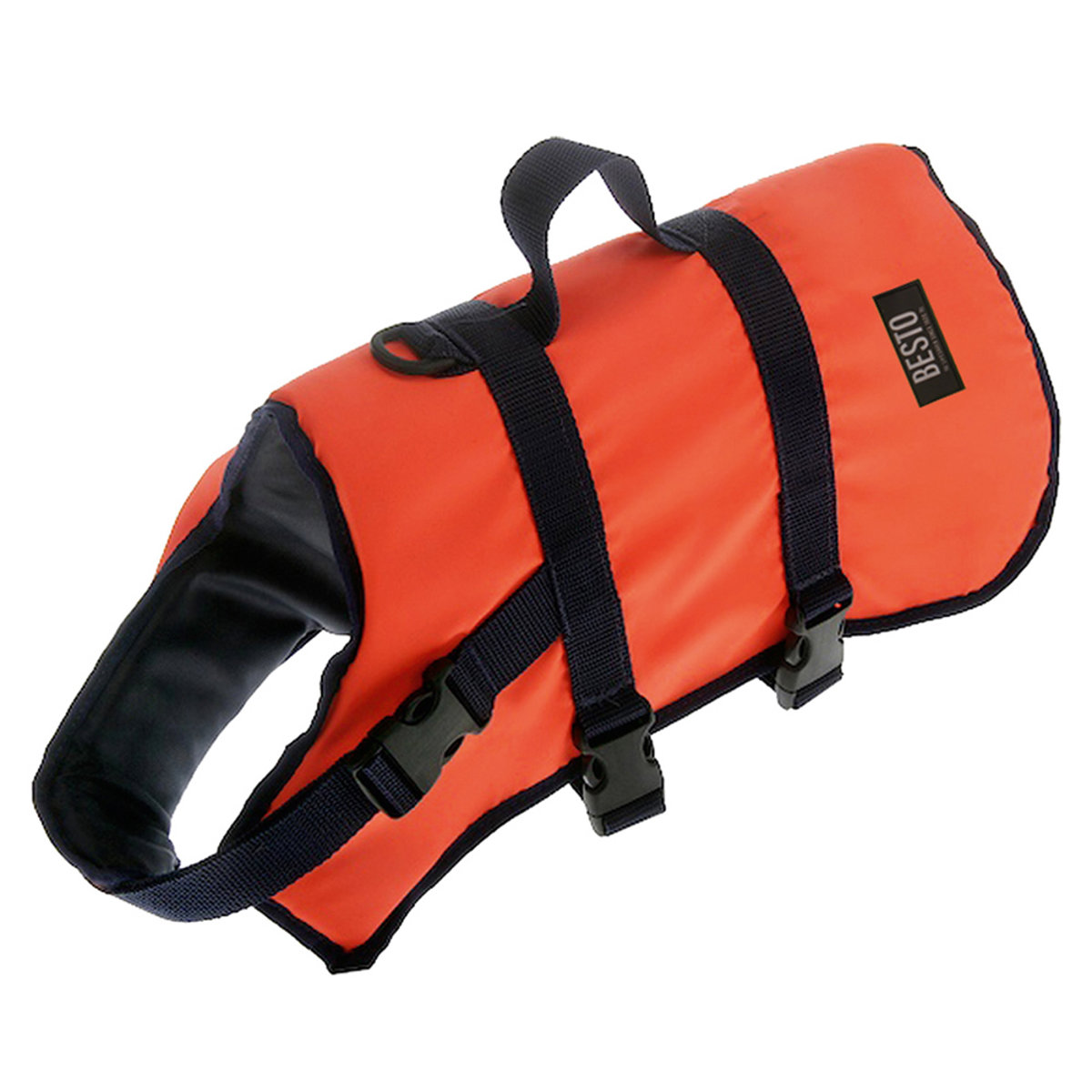 Besto zwemvest hond oranje foto 1