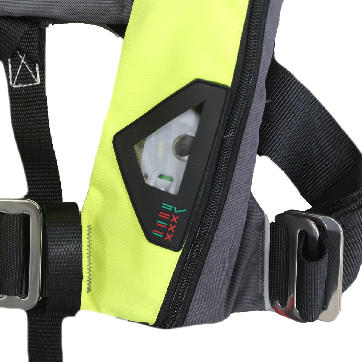 pro high comfort automatisch reddingsvest 300N high viz yellow