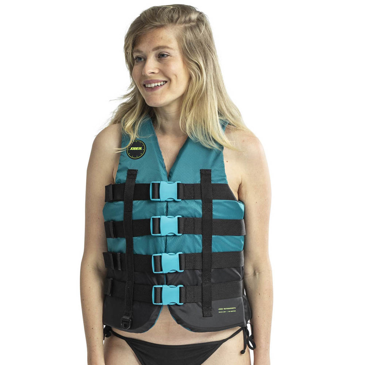 Jobe 4 Buckle zwemvest teal foto 1