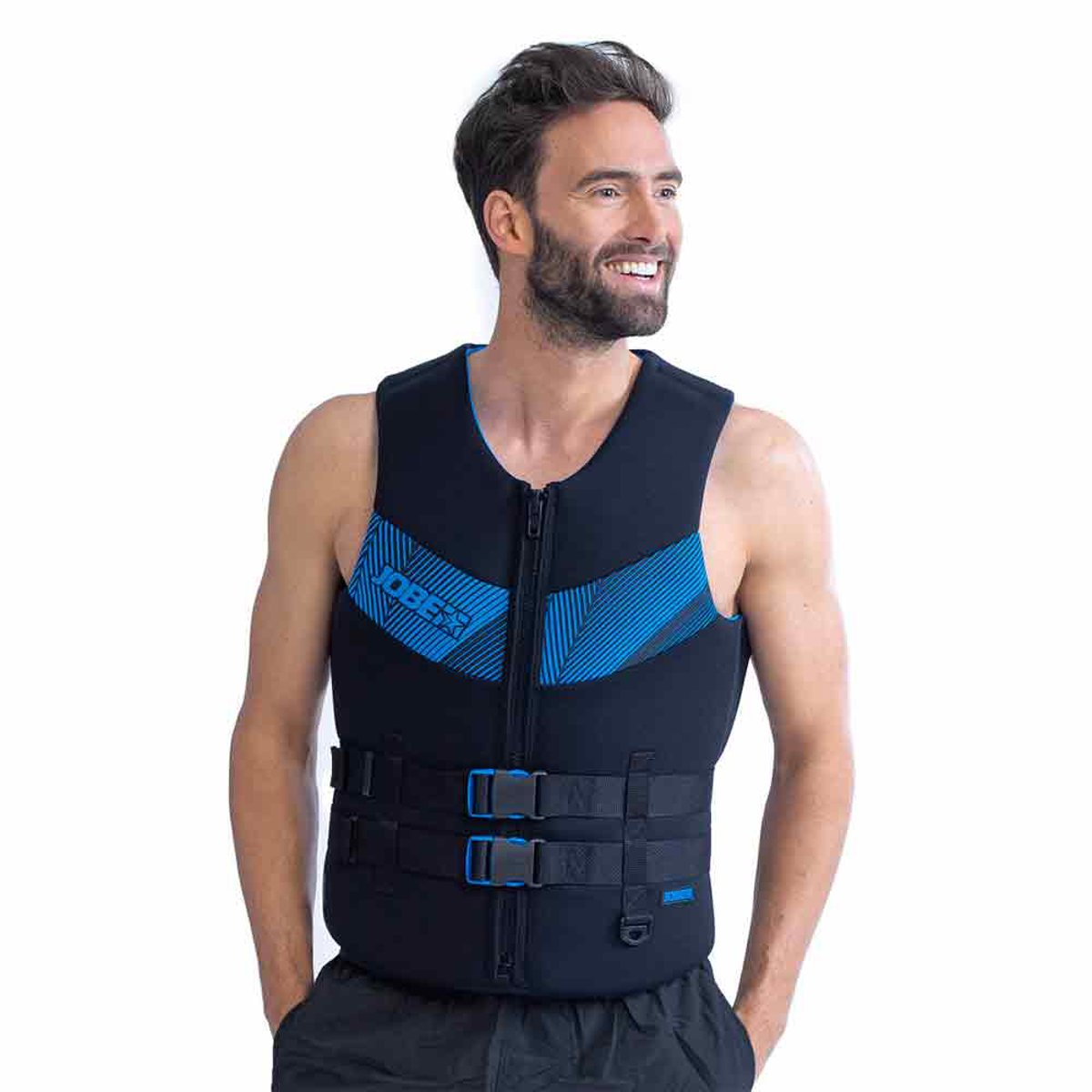 Jobe Neopreen heren zwemvest blauw foto 1