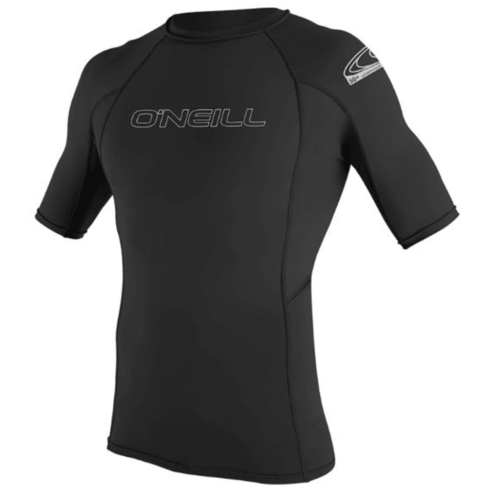 Oneill sneldrogend UV protectie shirt heren zwart foto 1