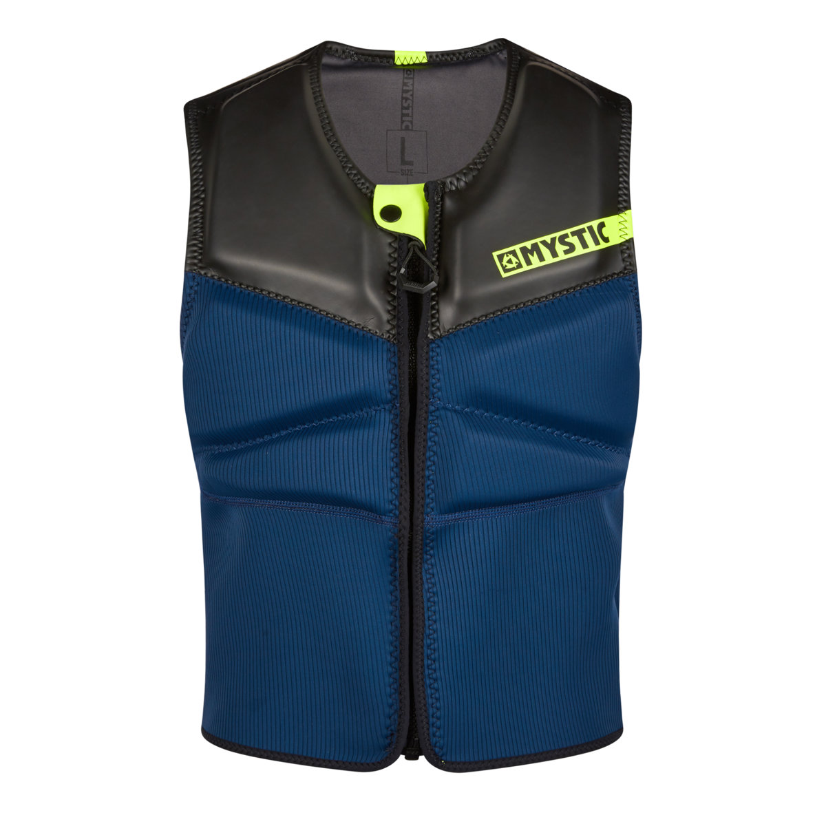 Mystic Block Impact Vest borstrits Kite heren navy/lime foto 1