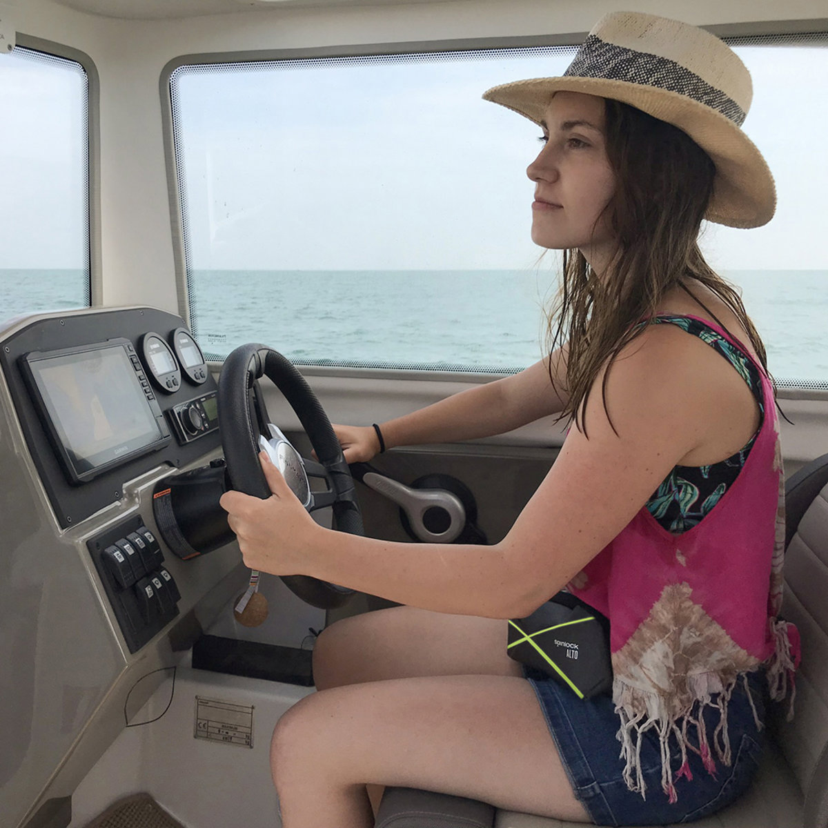 Spinlock Alto handmatig zwemvest in heupgordel oranje 10