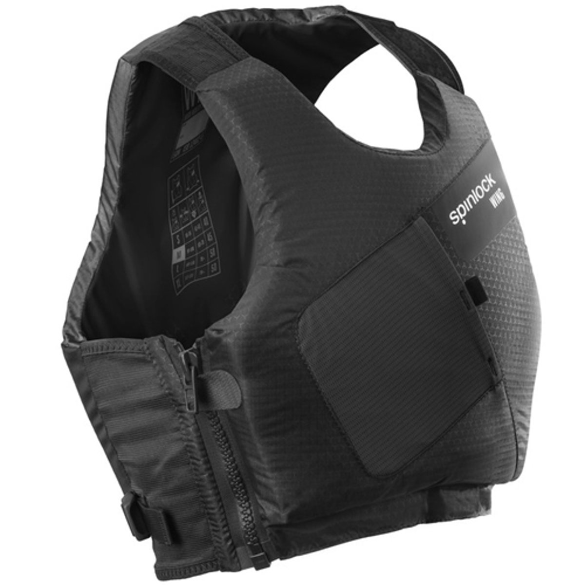 Spinlock Wing zwart zwemvest 2