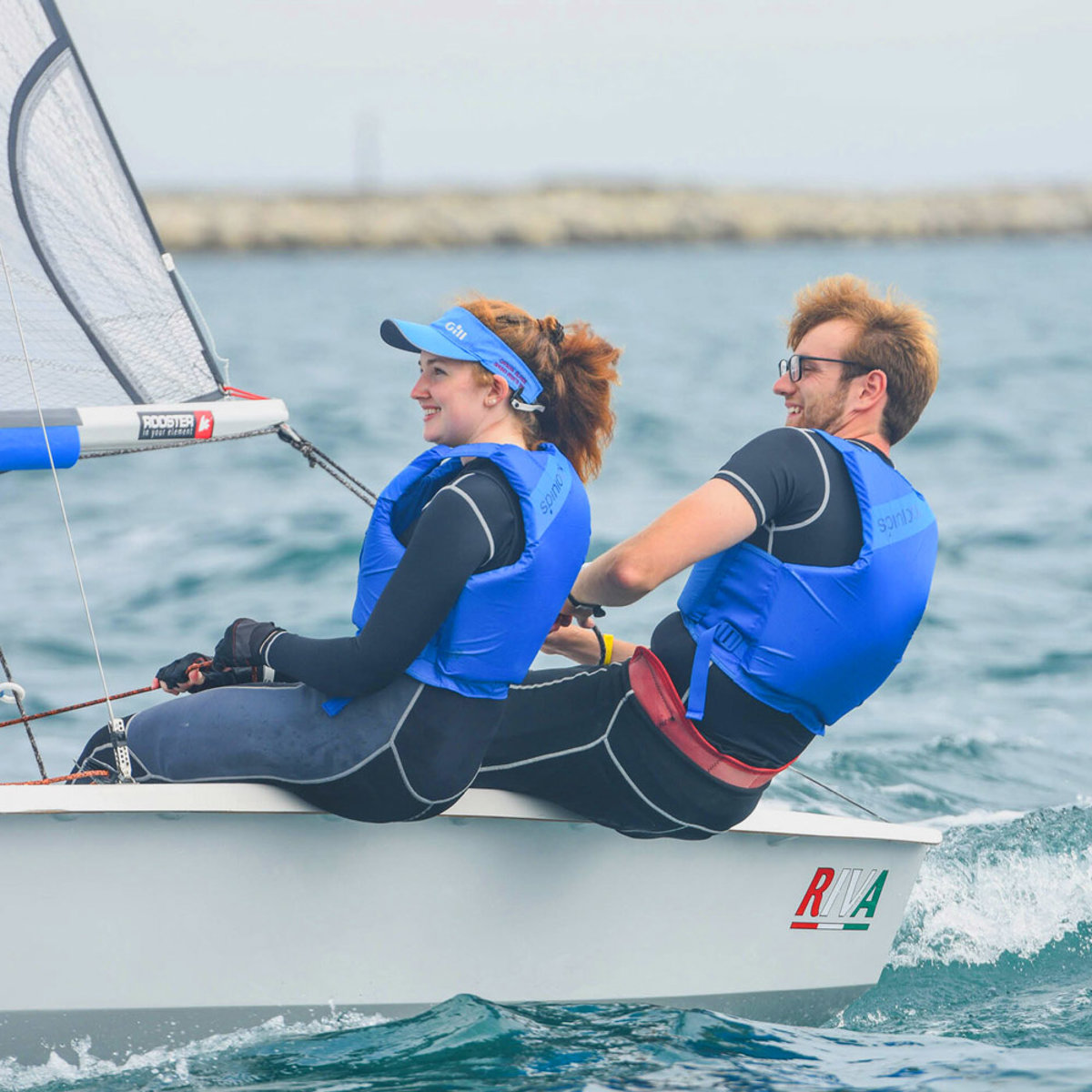 Spinlock Wing blauw peddelsport zwemvest 6