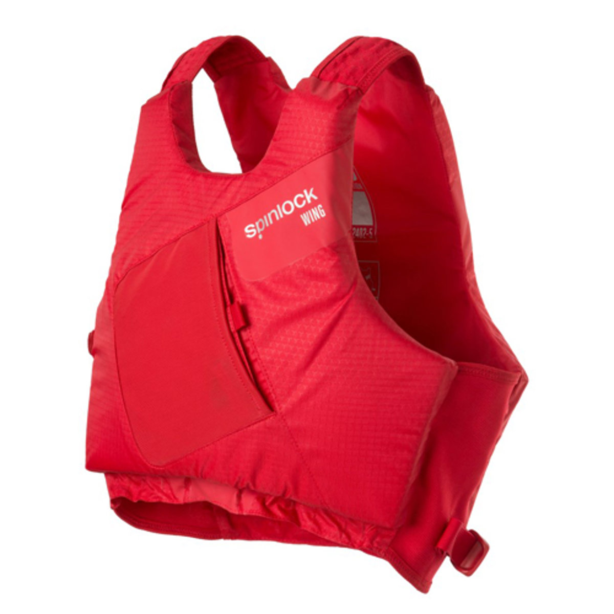 Spinlock Wing rood peddelsport zwemvest foto 1