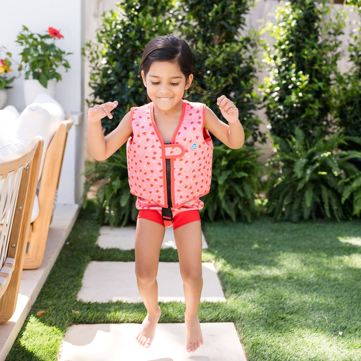 Splash About go splash swim vest strawberry field 5